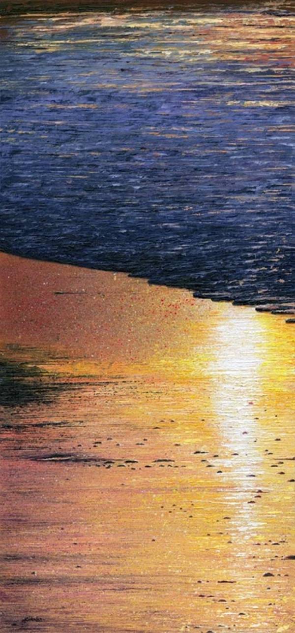 - a , Print by Nicholas Smith, measuring 39 x 19 cm (H x W) framed at 52 x 31 cm £52